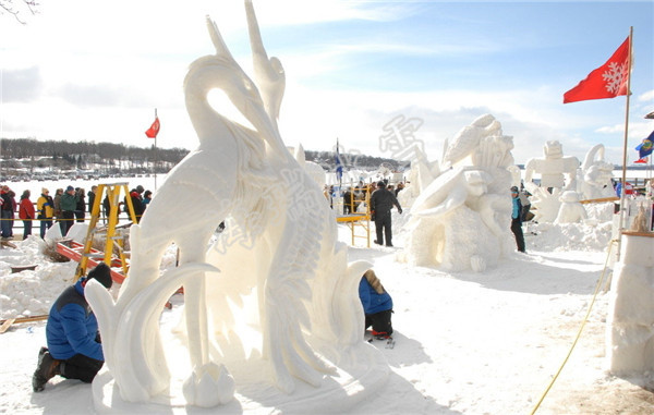 雪雕欣赏
