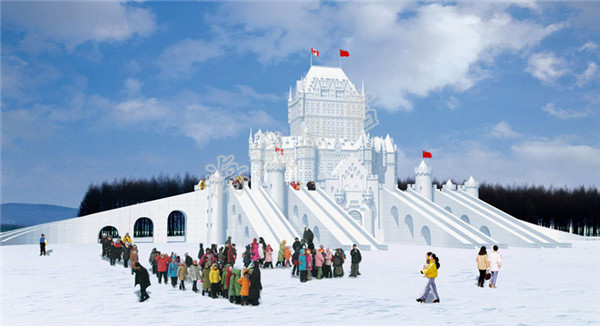雪雕欣赏